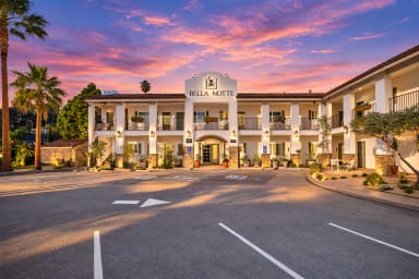 Beautiful building exterior in the heart of Santa Cruz coastal living.