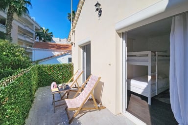 terrasse à l'étage