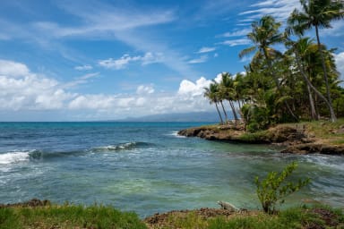 Plan au sol de Villa en location saisonnière à Gosier en Guadeloupe