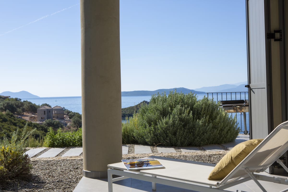  Villa Kastos - Villa de luxe avec accès Direct à la Mer 