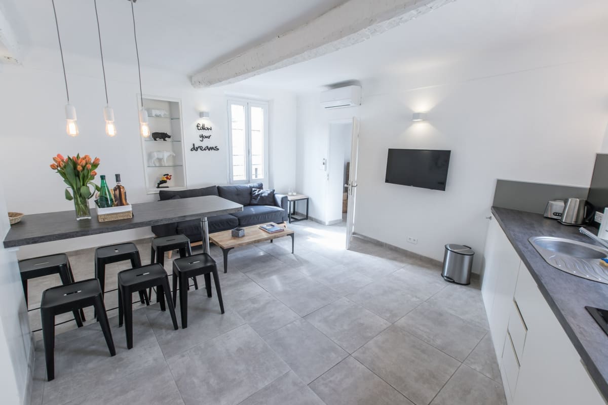  immobilier  Palais & Croisette 1 mn, 2 Pièces spacieux avec balcon - Olam Properties