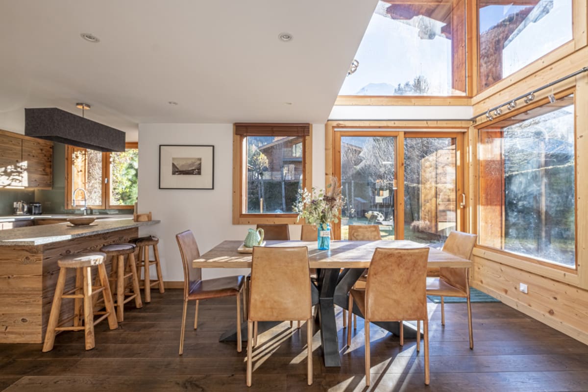 Chalet   Chalet avec Jardin et vue Mont Blanc à Chamonix