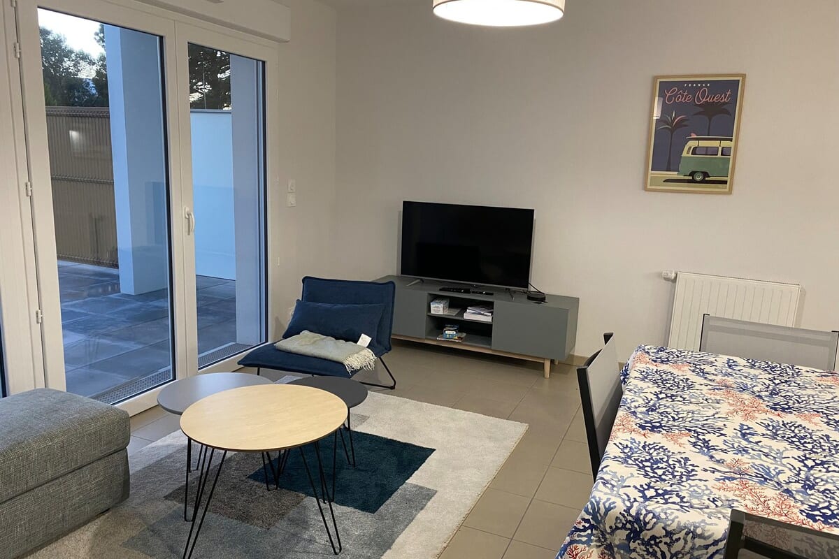 Appartement Résidence à 350 mètres de la grande plage chez Lena 