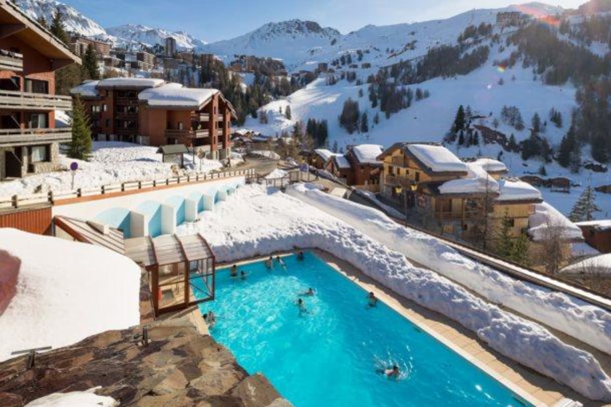 Immobilier Bel Appartement Avec Terrasse à La Plagne 1800  