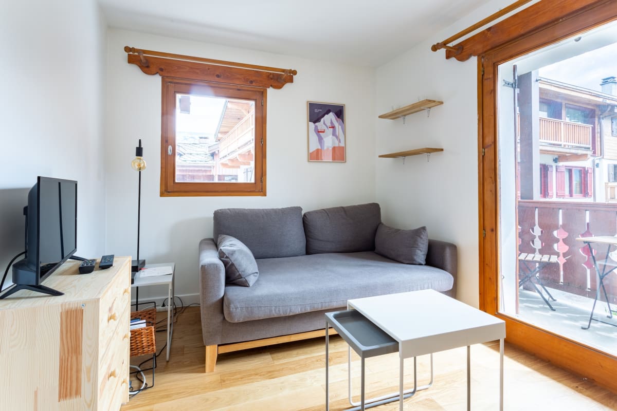 Très Lumineux Cocon Avec Balcon Près Des Pistes