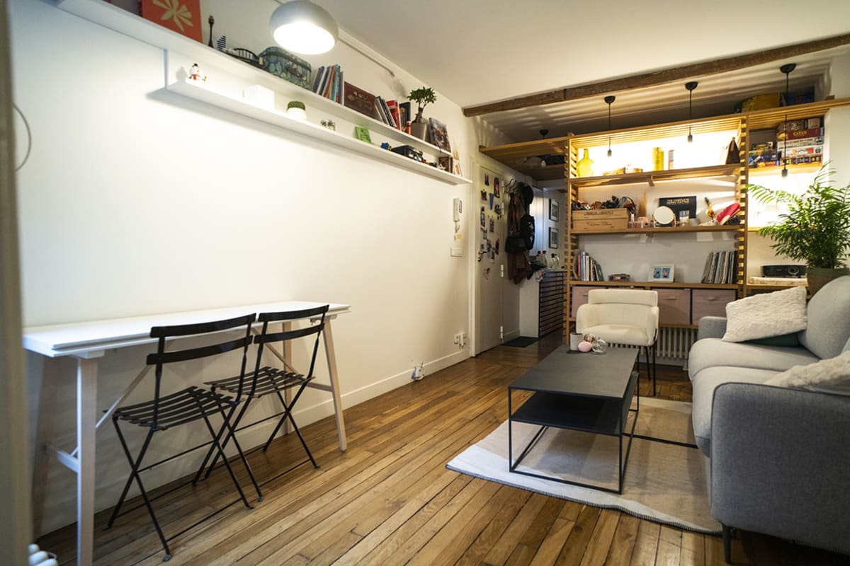  immobilier  Joli 36 m² proche des Buttes-Chaumont