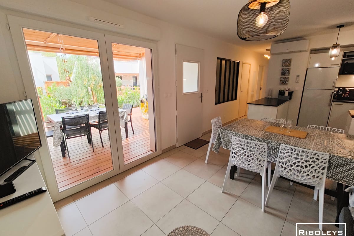  immobilier   Riboleys - Villa T3 climatisée avec piscine