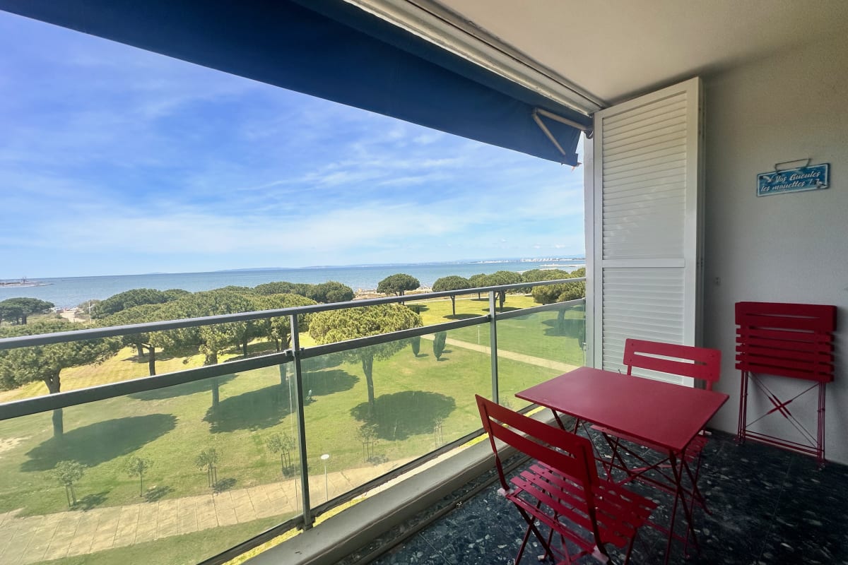 Appartement   L'Horizon - Exceptionnelle vue mer avec terrasse et parking 