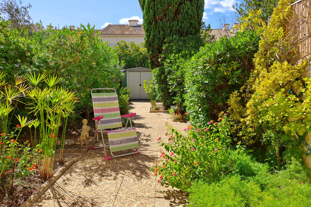  immobilier  Les Pinèdes – Jardin fleuri et plage à pied au calme