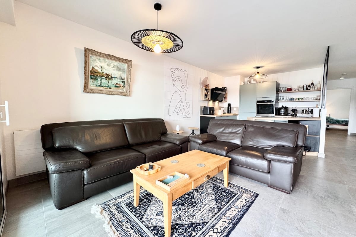 Appartement T3 de standing - Vue océan 180 