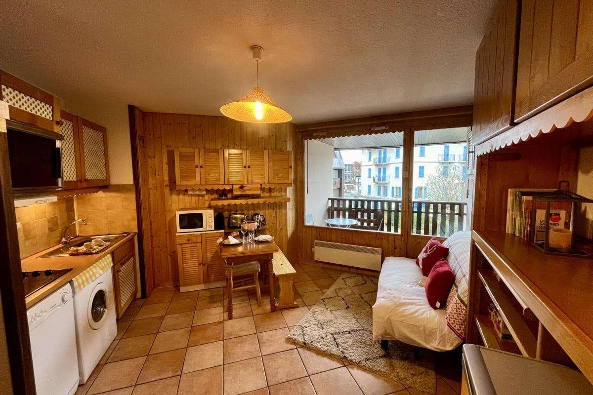 Appartement   Studio 4 pers. en plein centre avec balcon et vue
