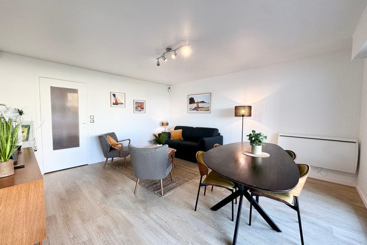 Immobilier T3 cosy rénové - Terrasse - Face à l’océan  