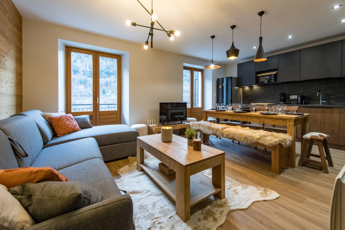 ☆☆☆ 3 Vallées & cols cyclo – appt cosy 6-8 pers 