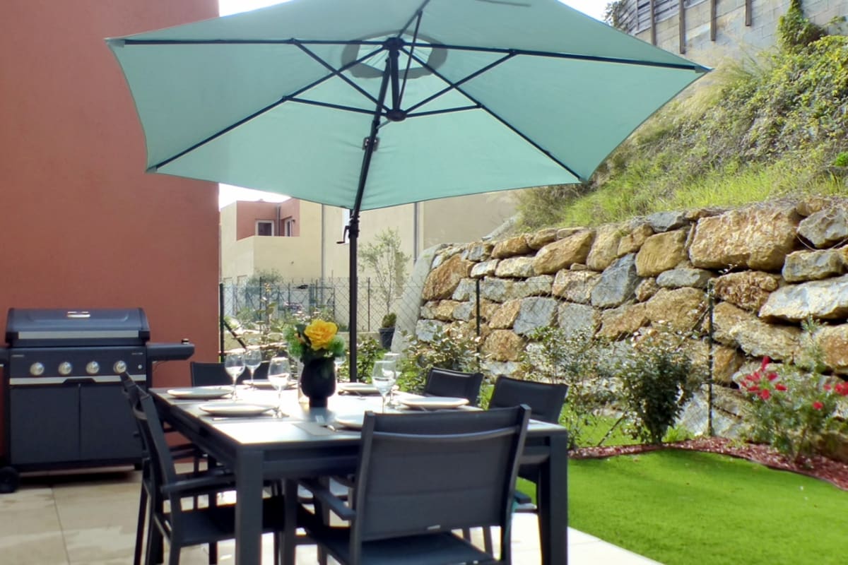 Maison neuve clim,BBQ,jardin à sanary