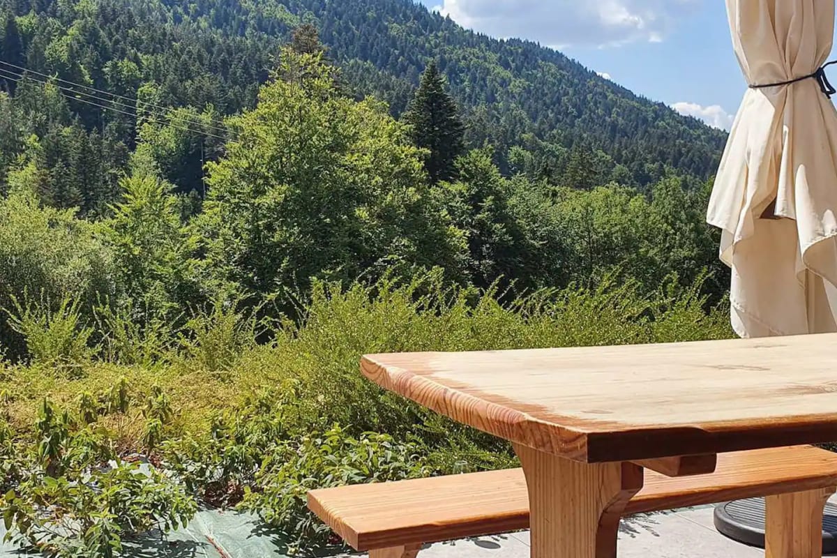  immobilier  Appartement avec terrasse, 8 pers, centre village