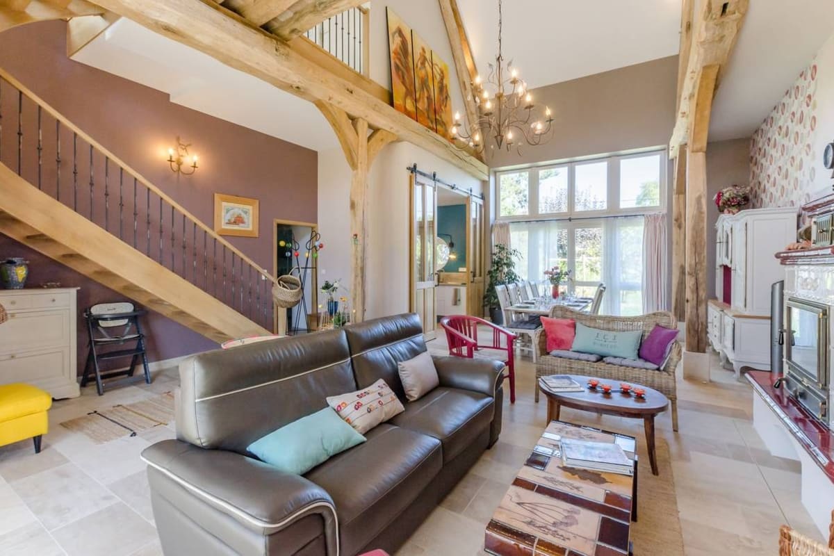  Gîte La Mélinothe grand gîte de charme 5* avec spa