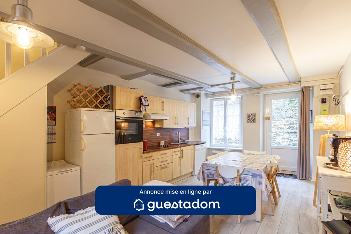 Maison pêcheur - Wifi - 500m mer 