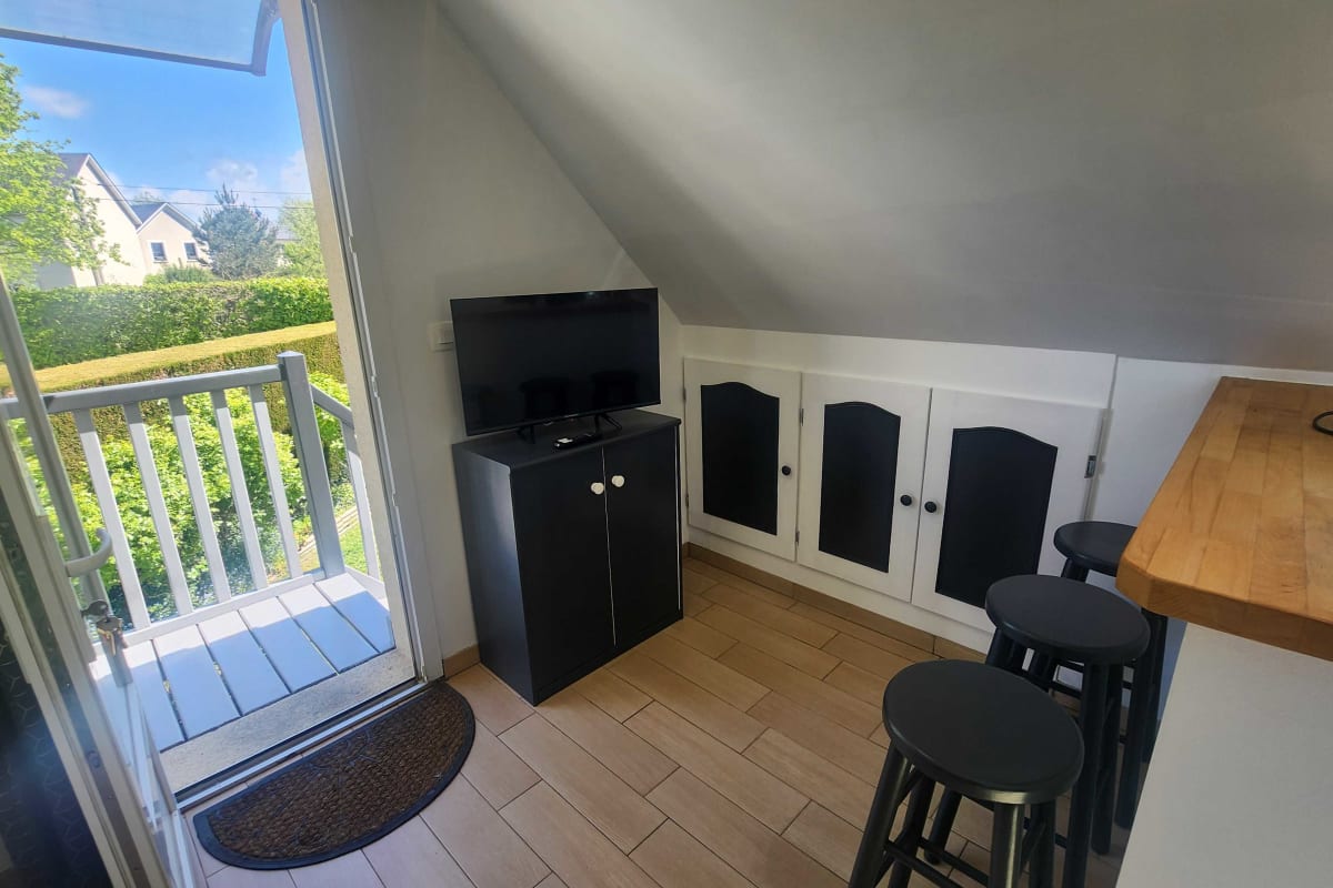Appartement Studio avec jardin et terrasse 