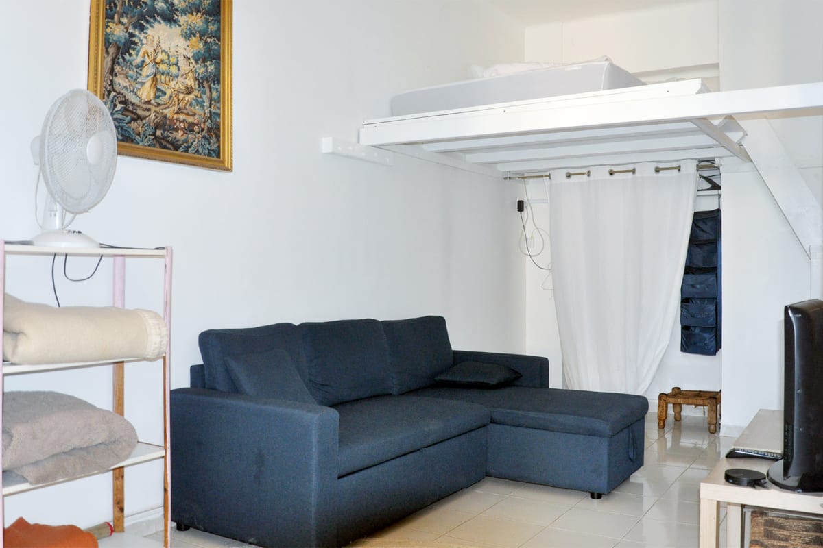 Studio pour 2 avec balcon - proche plage