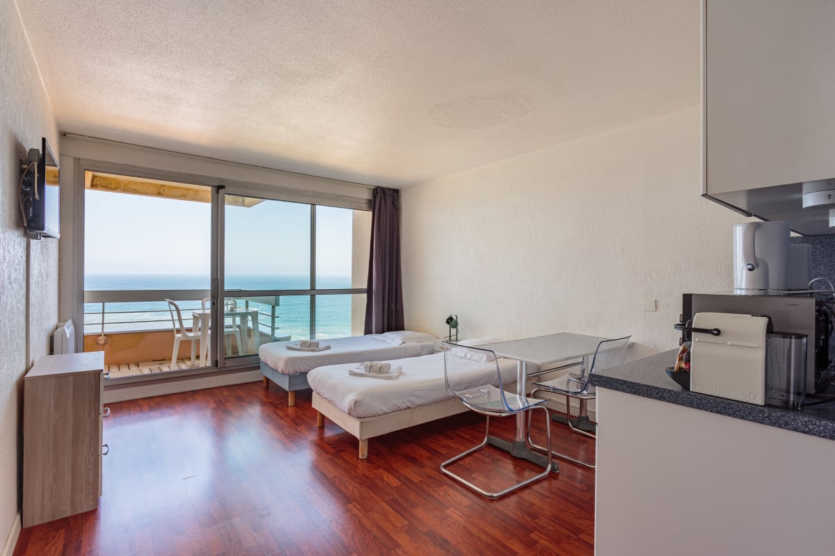 Appartement Studio Panorama, vue mer - Welkeys 