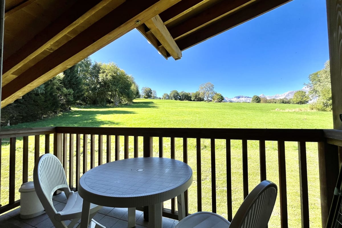  Appartement Le Grenier du Feug avec vue sur Aravis