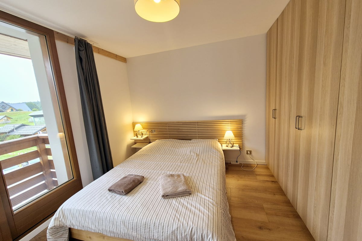 Immobilier Appartement chaleureux au cœur de La Féclaz - 5 personnes - 48m2  
