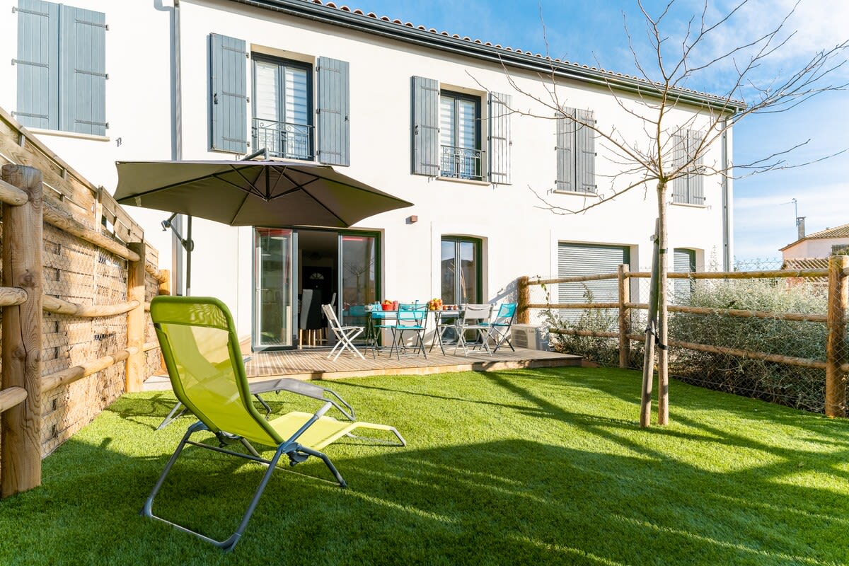  Villa Paulina, cœur de village, proche des plages 