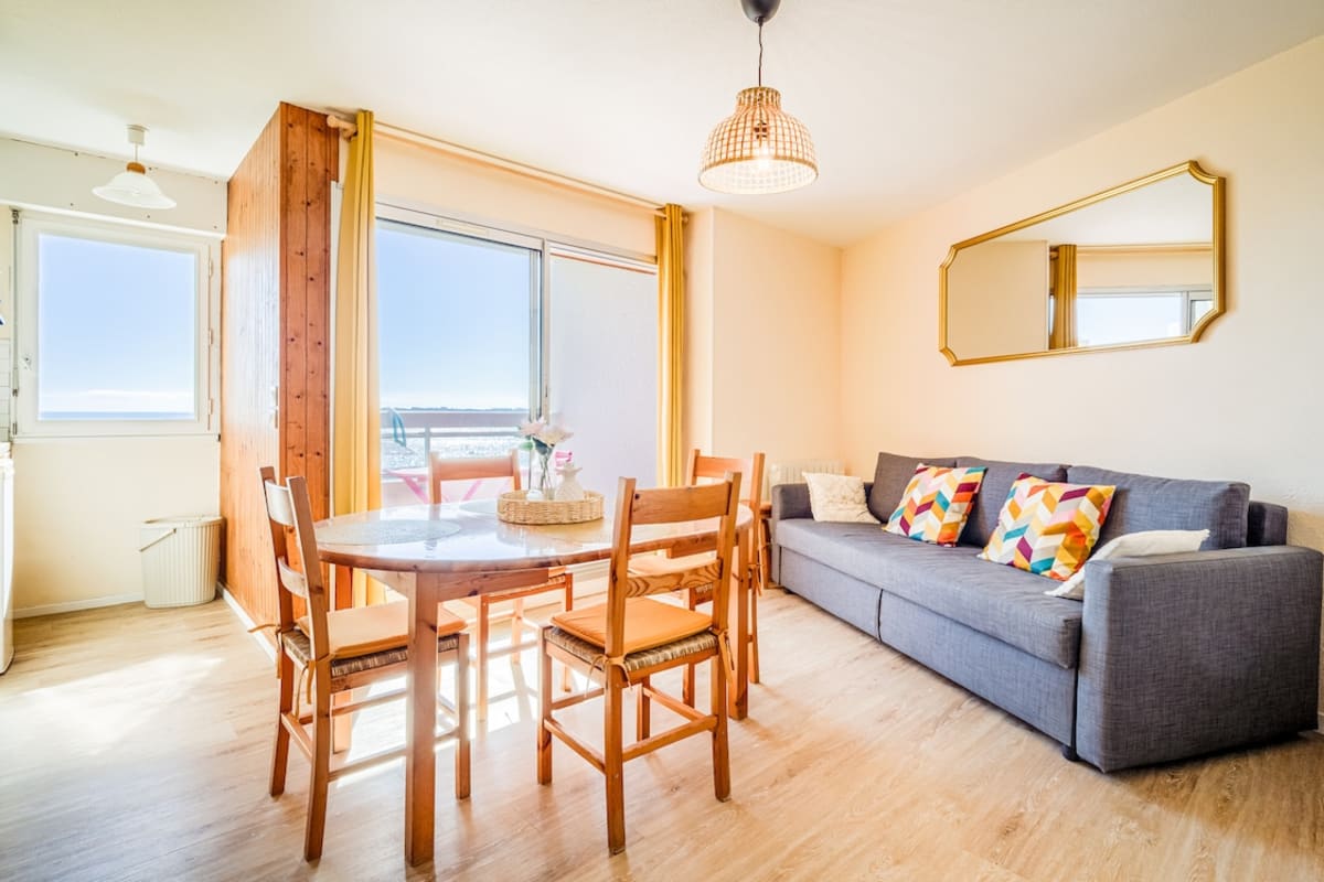 Appartement Appartement bord de plage, havre de paix 