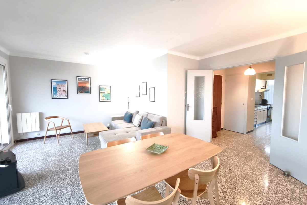 Appartement avec vue mer et balcon à Ajaccio