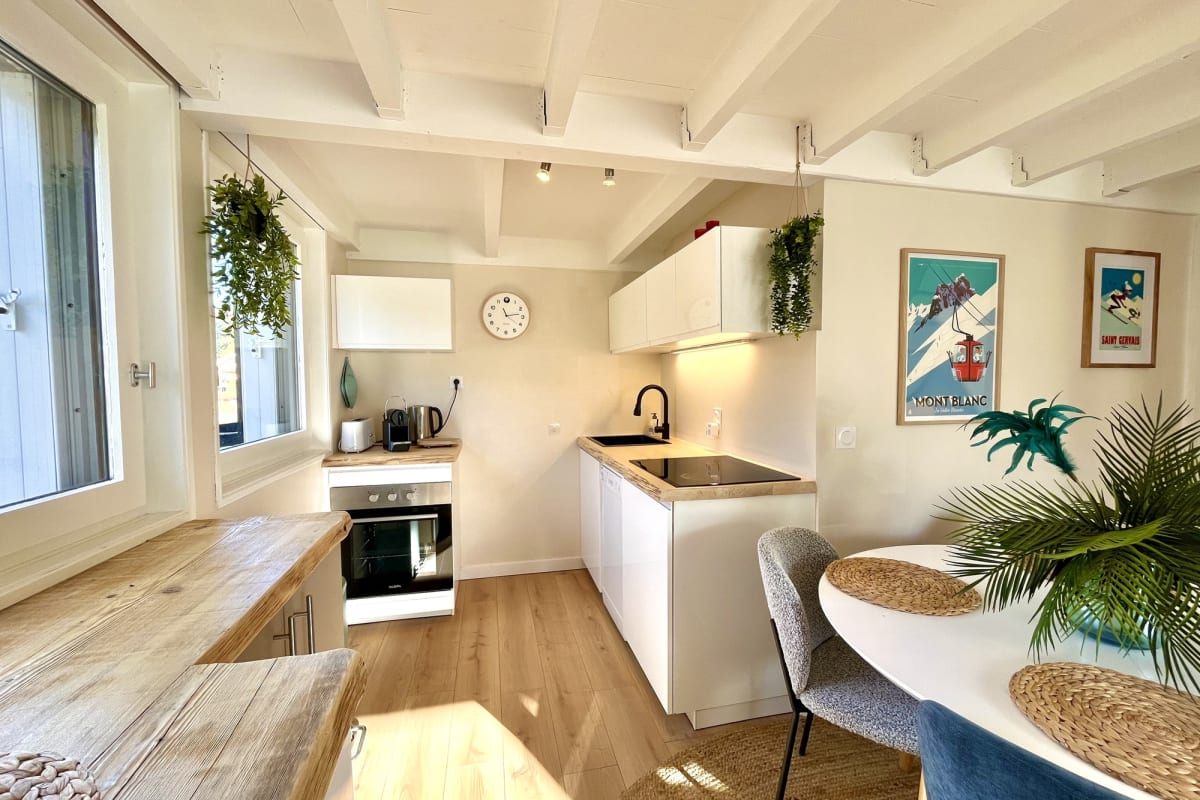  Appartement lumineux pour 6 à Saint-Gervais 