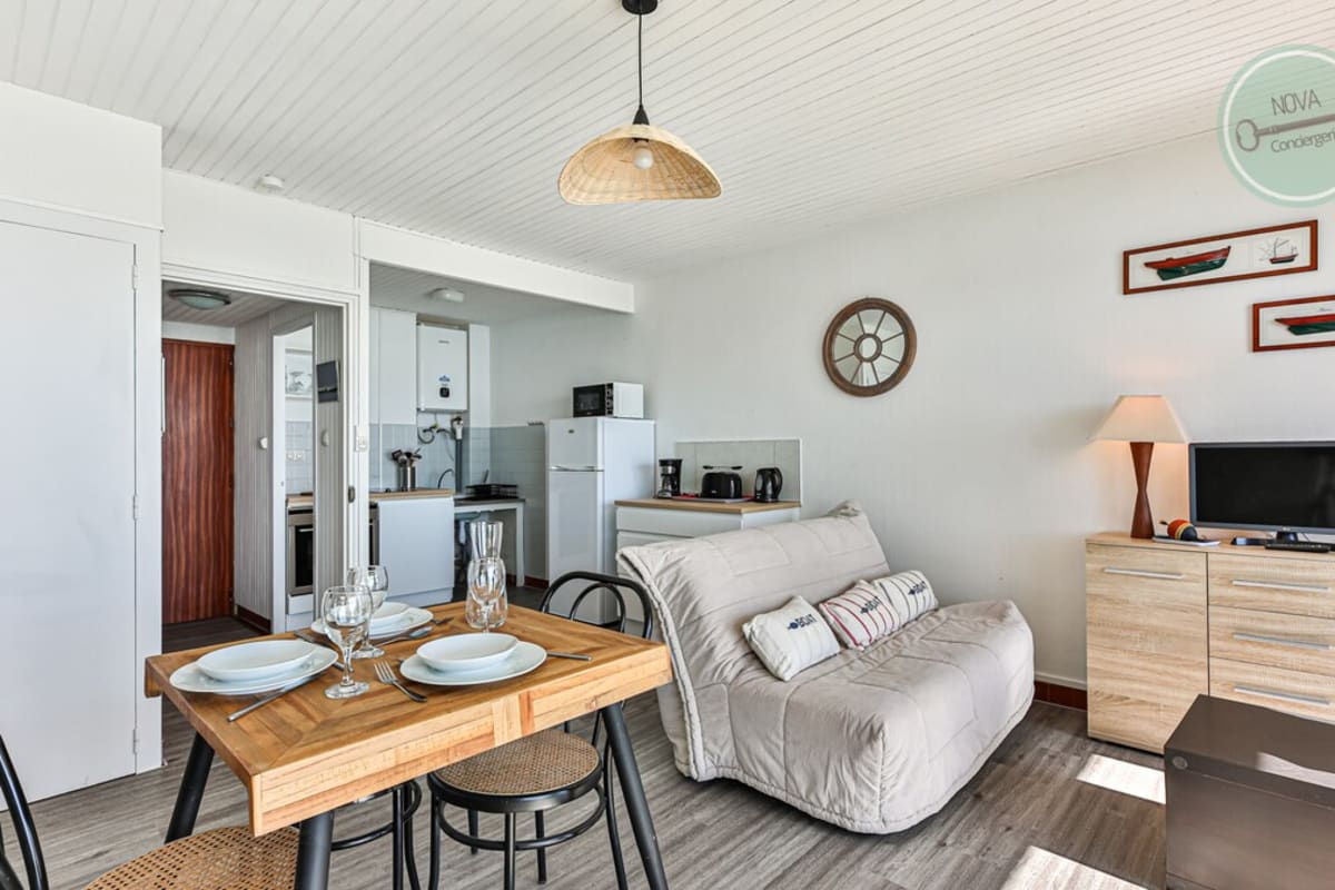  Séjour d’exception face à l’Atlantique – Appartement vue mer avec balcon 