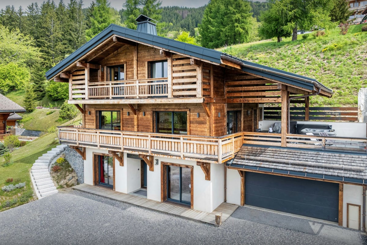 Chalet 5-étoiles avec jacuzzi, sauna et vue splendide - OVO Network 