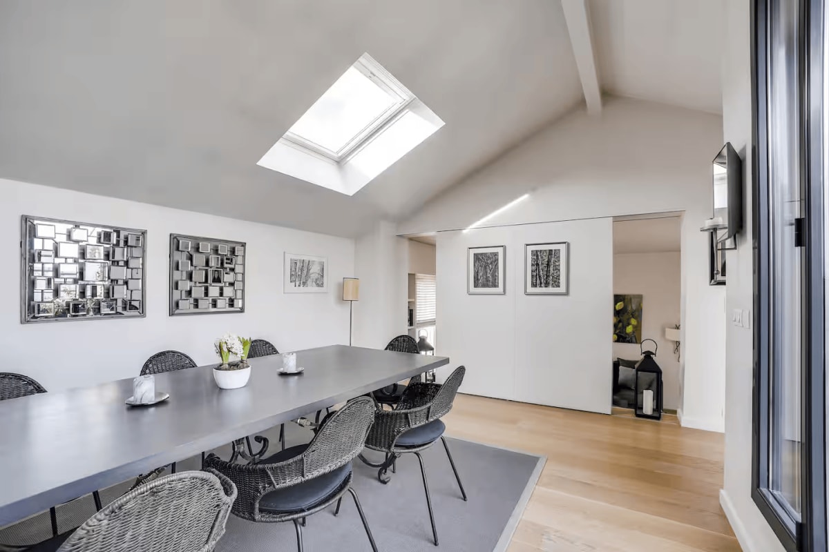  Appartement 100 m² avec terrasse et parking - vue Tour Eiffel