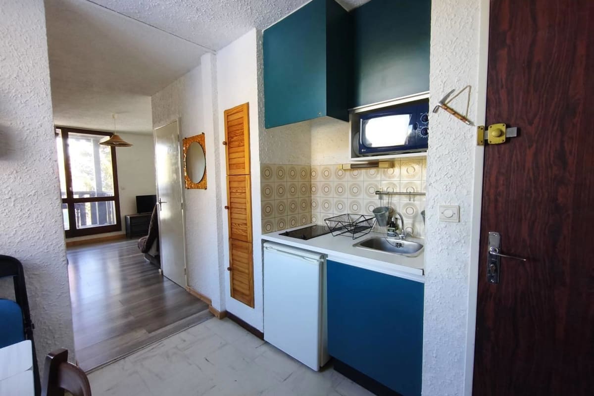Appartement   Studio avec balcon proche télésiège