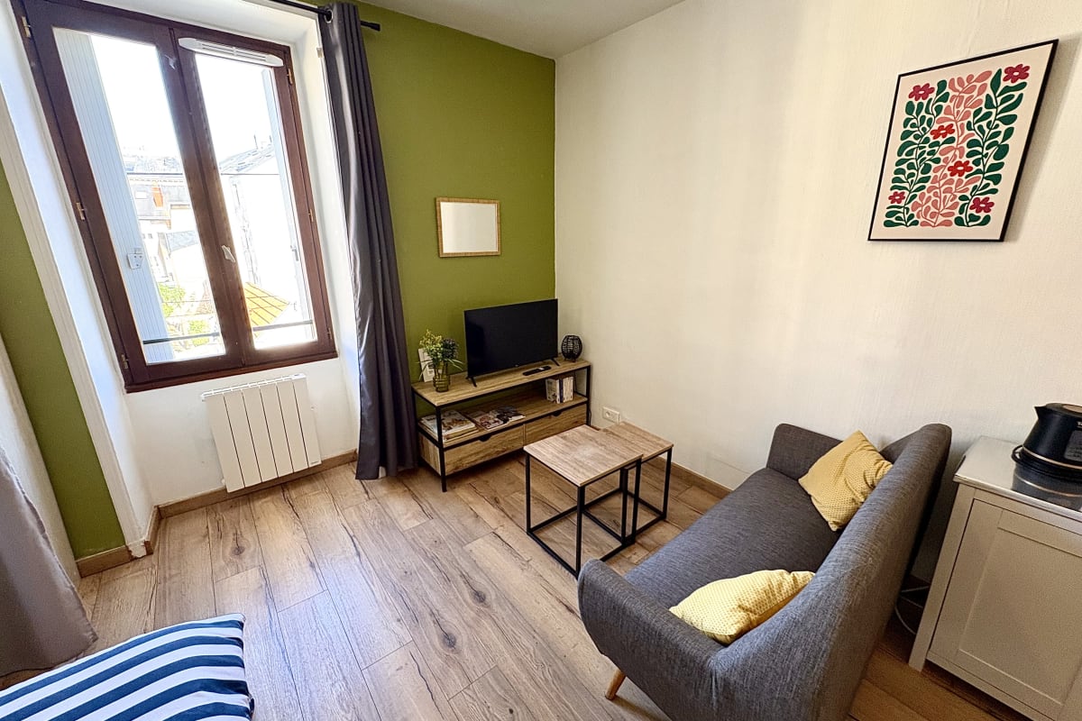 Studio de 25 m² proche Gare et Jardin des Plantes