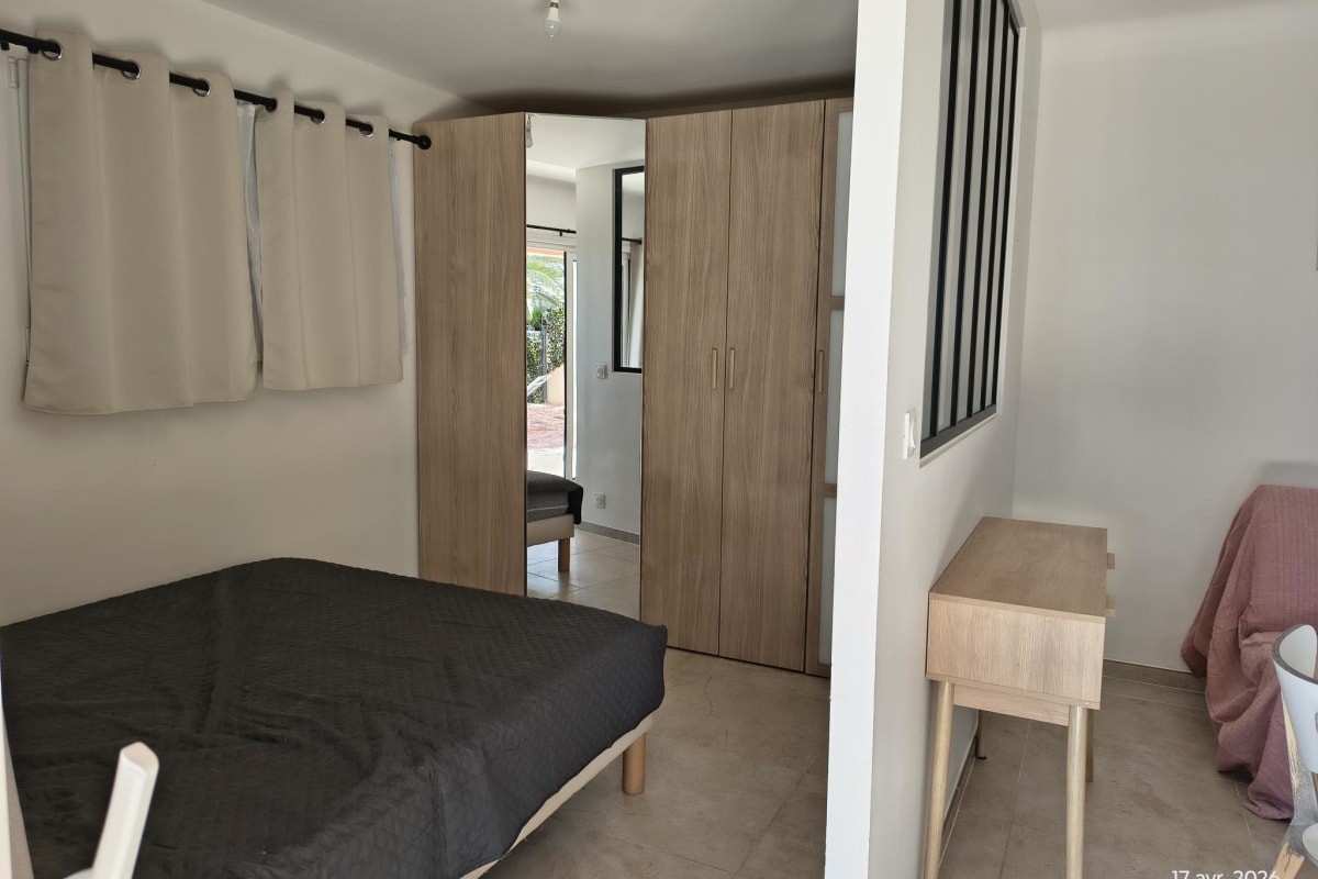  Appartement avec jardin et palmier aux Issambres 
