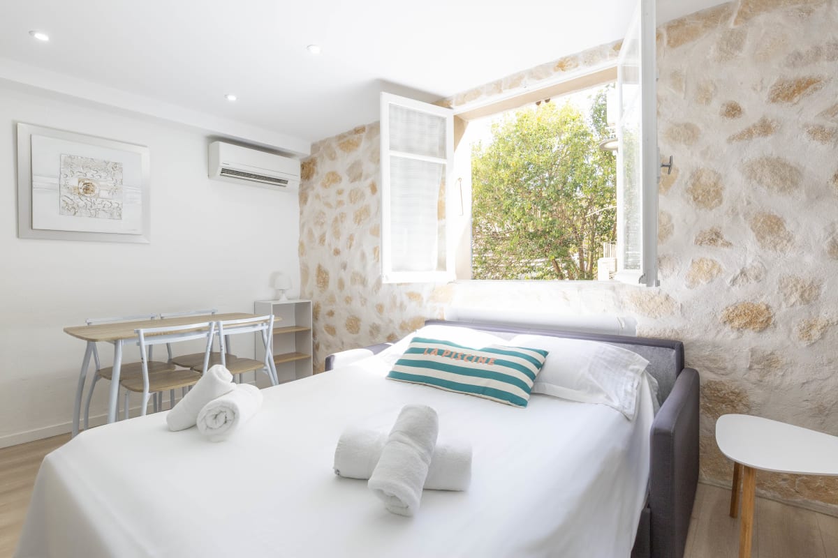 Appartement Chez Dominique - Migrainier Nouveau 2-4 pers Centre Antibes avec clim  