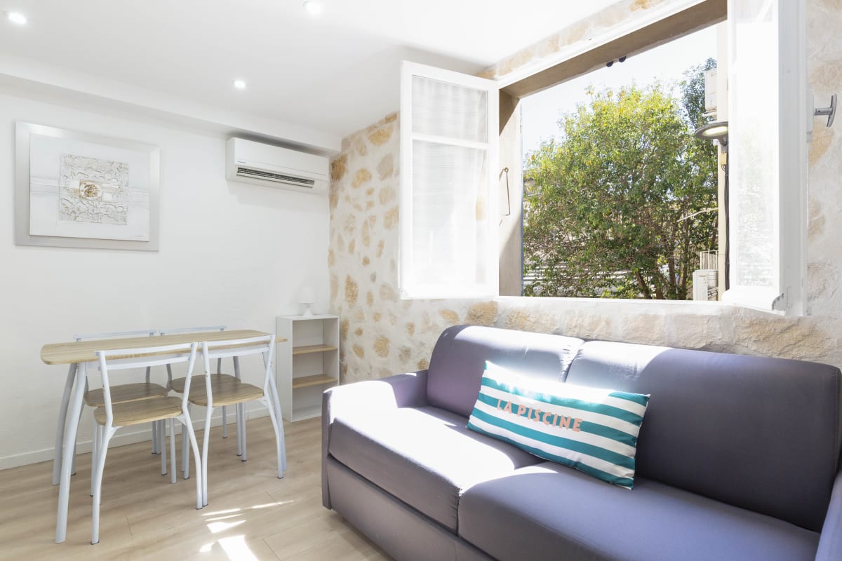 Chez Dominique - Migrainier Nouveau 2-4 pers Centre Antibes avec clim 
