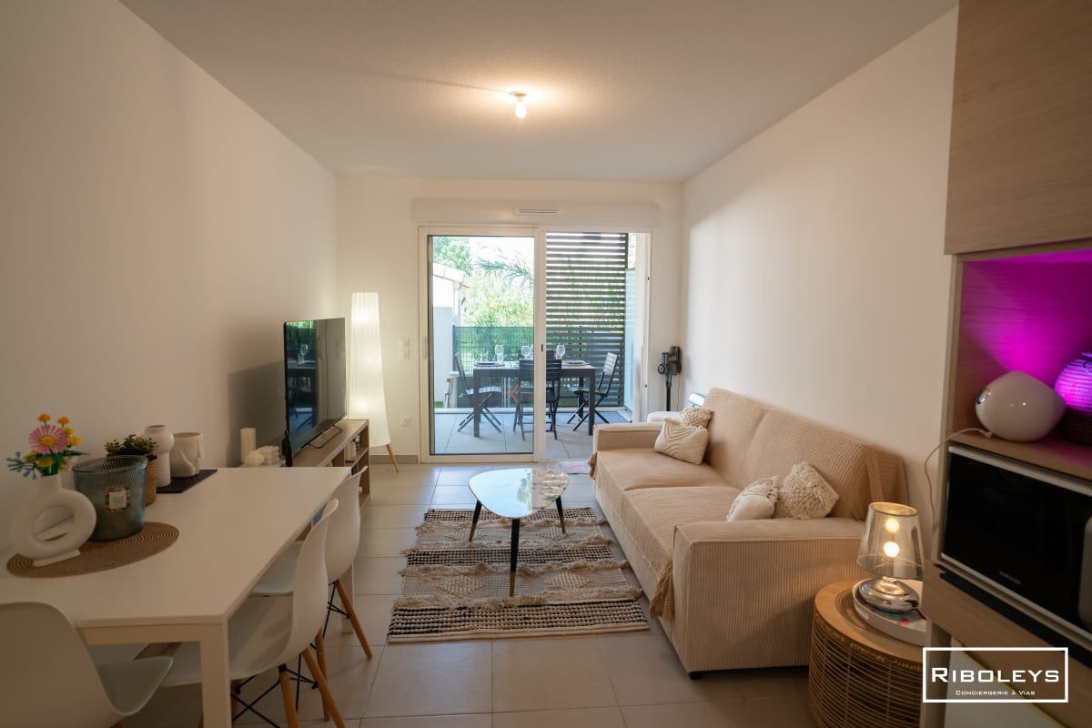 Riboleys - Grand T2 moderne à 100m de la mer