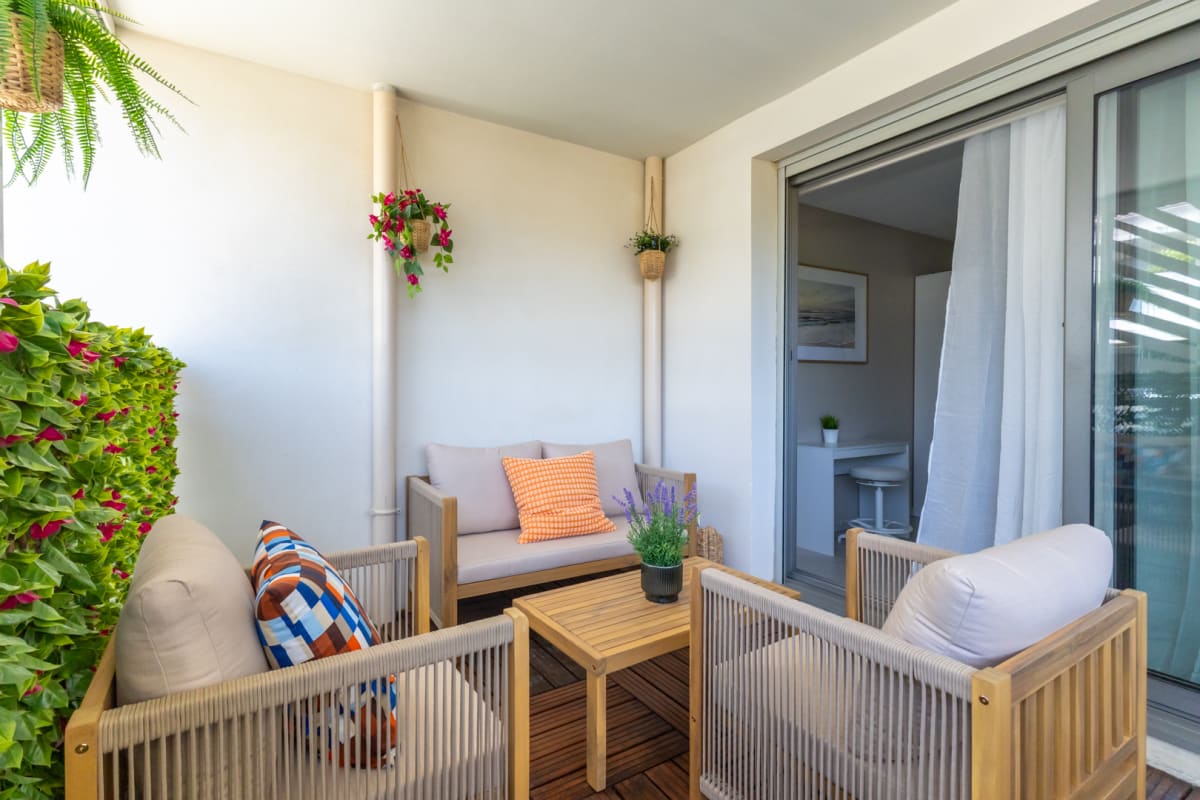 Appartement Plage à 20 m - Grande terrasse - Parking privé  