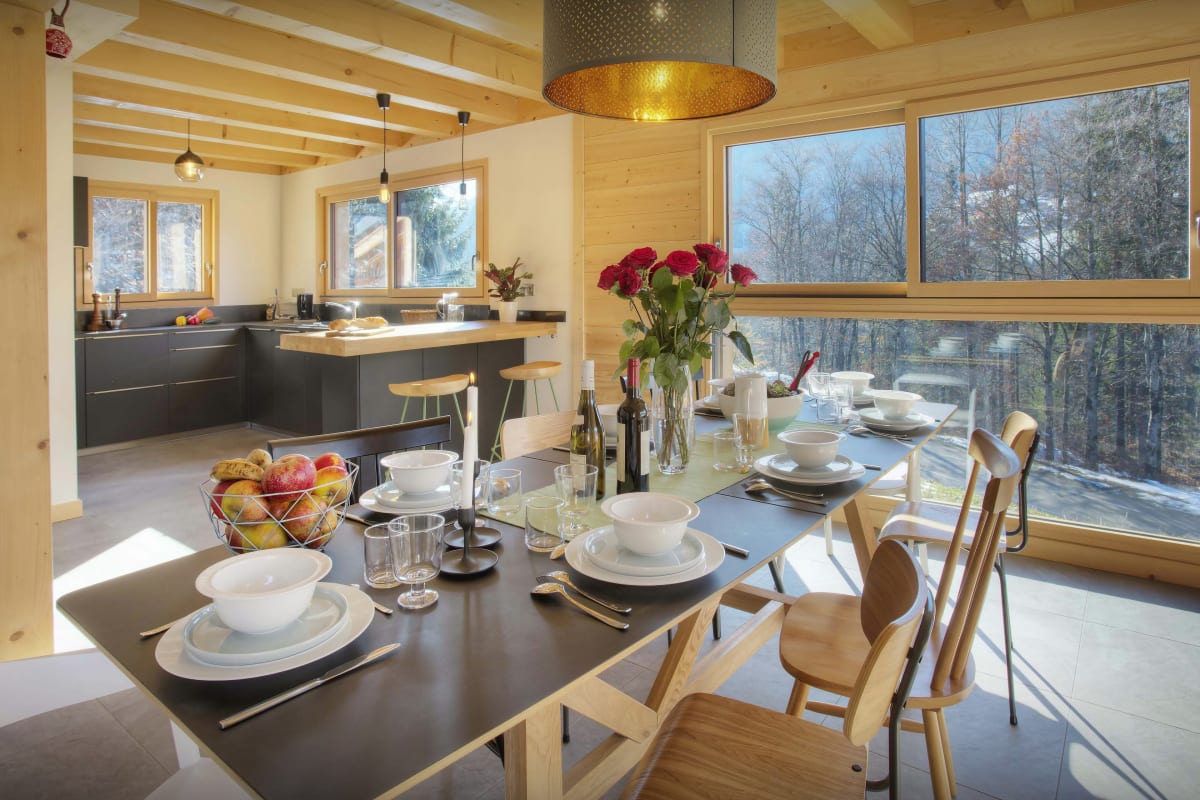 Chalet Séjour alpin 14p (13 adultes max) avec piscine intérieure - OVO Network 