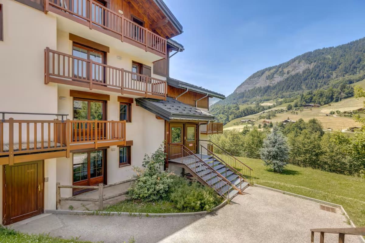  Appartement "Le Pied" des Pistes , Terrasse , Piscine