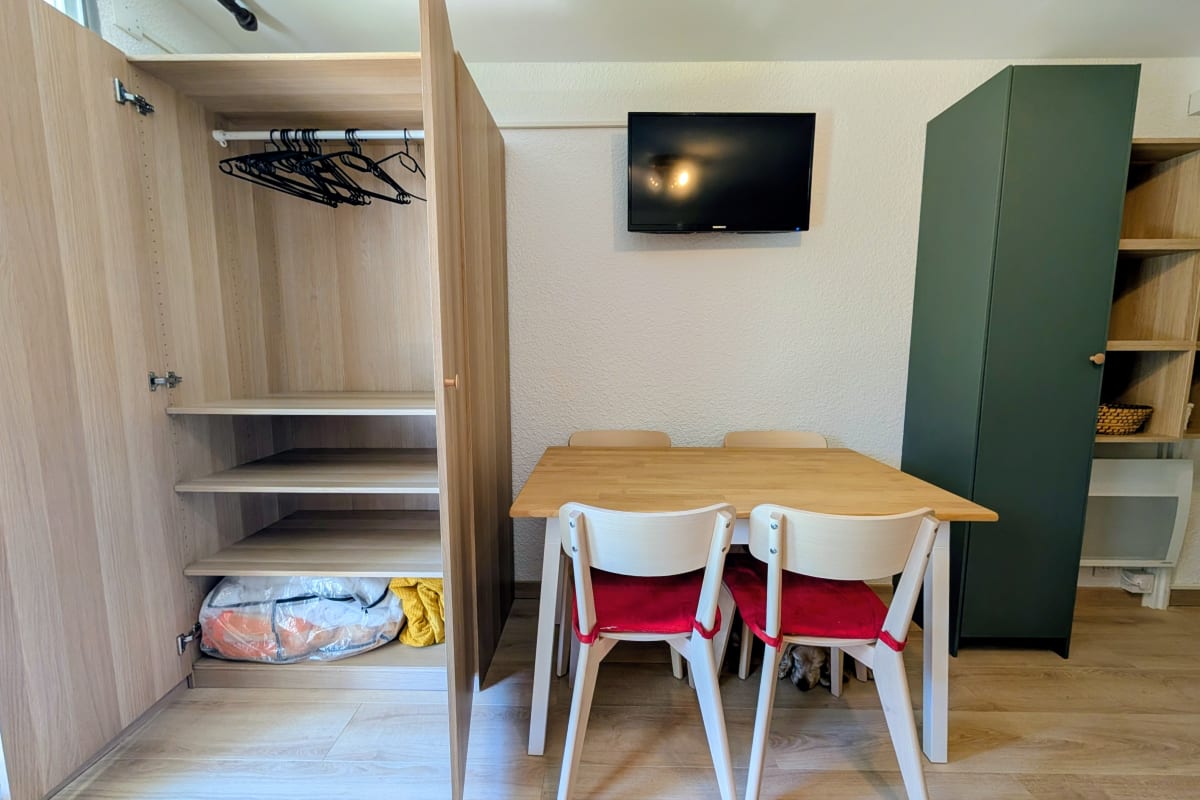 Appartement Studio tout confort au pied des pistes de ski 