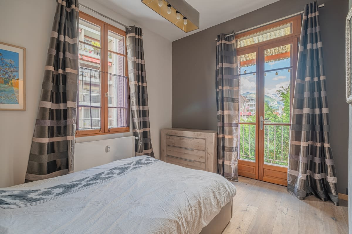  Appartement T2 cosy avec balcon à 800m du lac d'Annecy