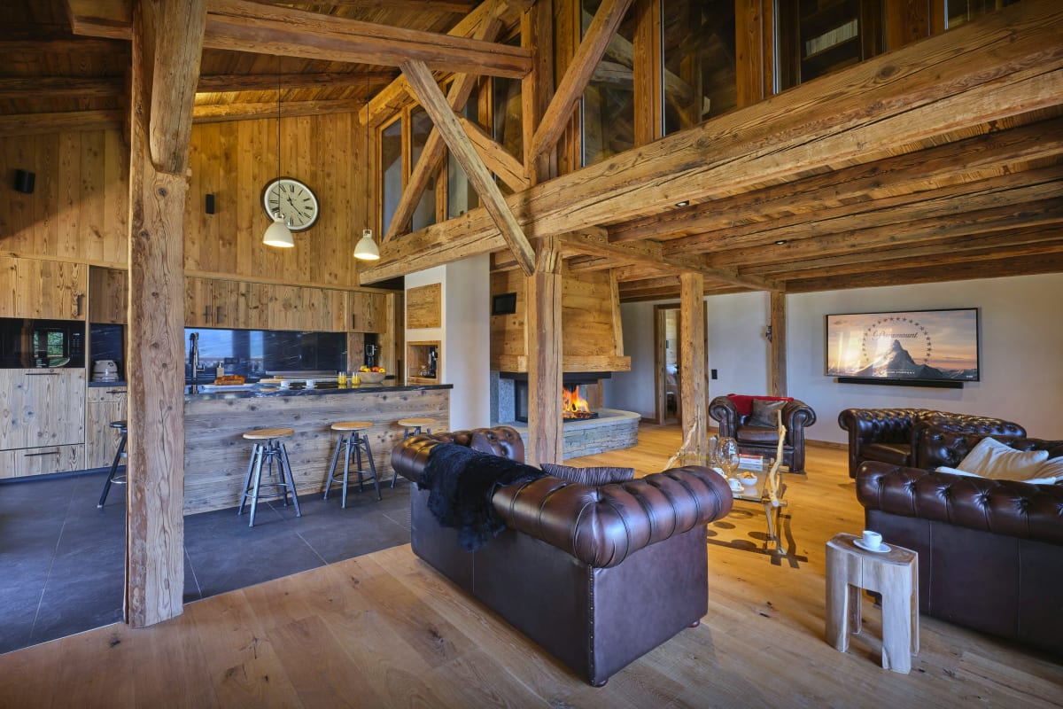 Chalet alpin pour 11 avec sauna, jacuzzi et salle de sport - OVO Network