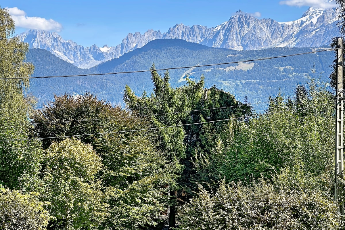  immobilier  Studio Cosy avec Balcon & Vue Mont-Blanc