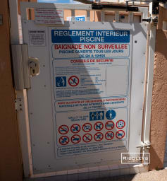 Règlement de la piscine