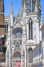 Vue sur la Cathédrale de Rouen