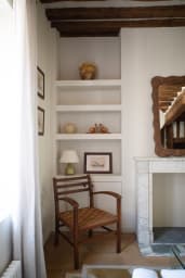 Salon avec table à manger