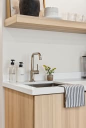 Kitchenette with Nespresso Coffee Machine and Mini Fridge - No Stove